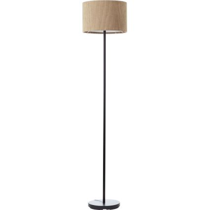 Brilliant - Candeeiro de chão TONY 1xE27/20W/230V castanho