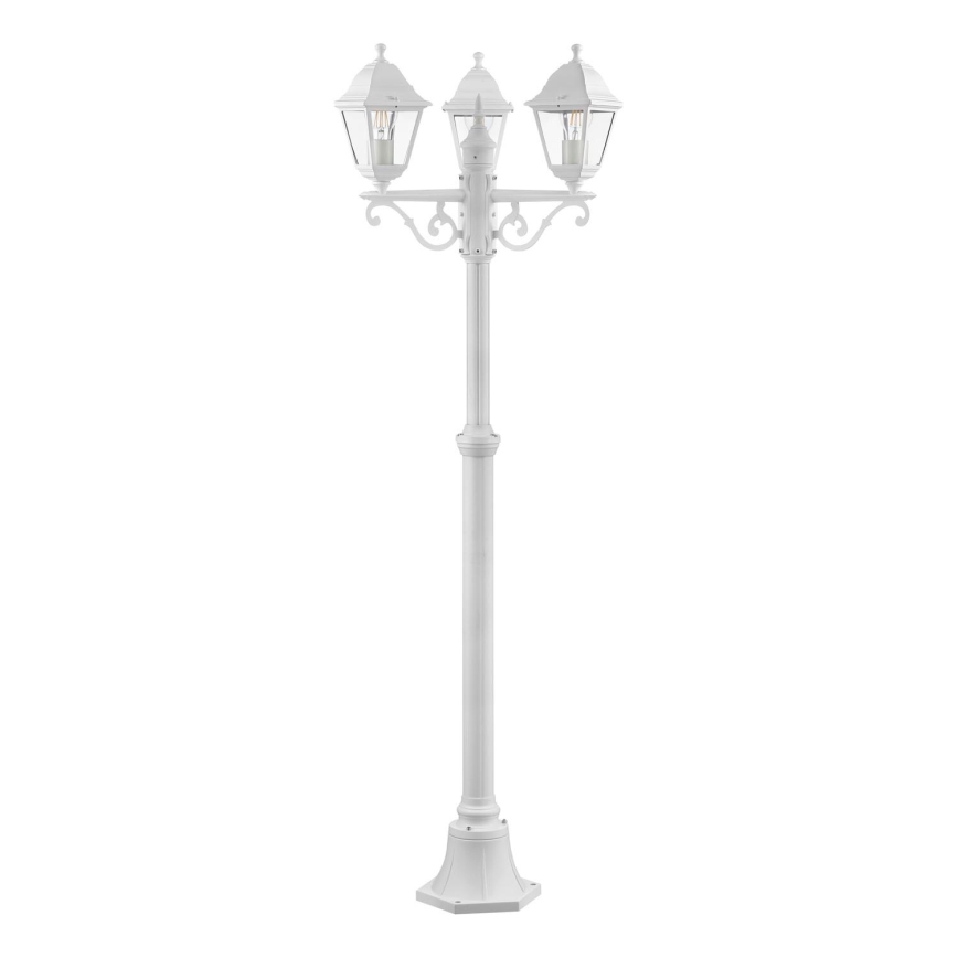 Brilliant - Candeeiro de exterior NISSIE 3xE27/60W/230V IP44 branco