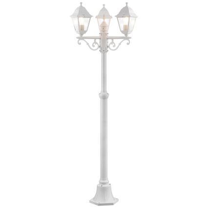 Brilliant - Candeeiro de exterior NISSIE 3xE27/60W/230V IP44 branco