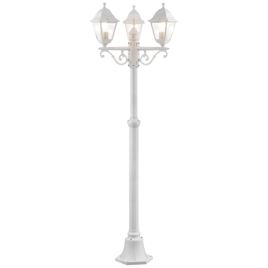 Brilliant - Candeeiro de exterior NISSIE 3xE27/60W/230V IP44 branco
