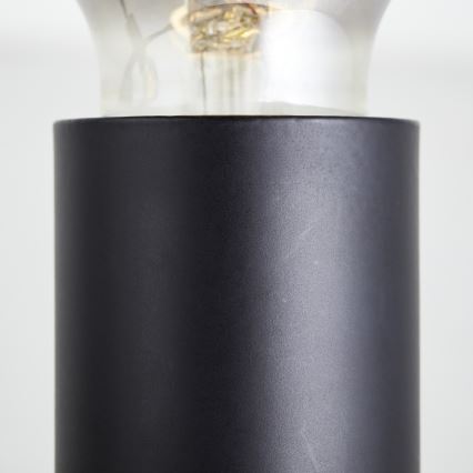 Brilliant - Candeeiro de focos TIFFANY 4xE27/28W/230V preto