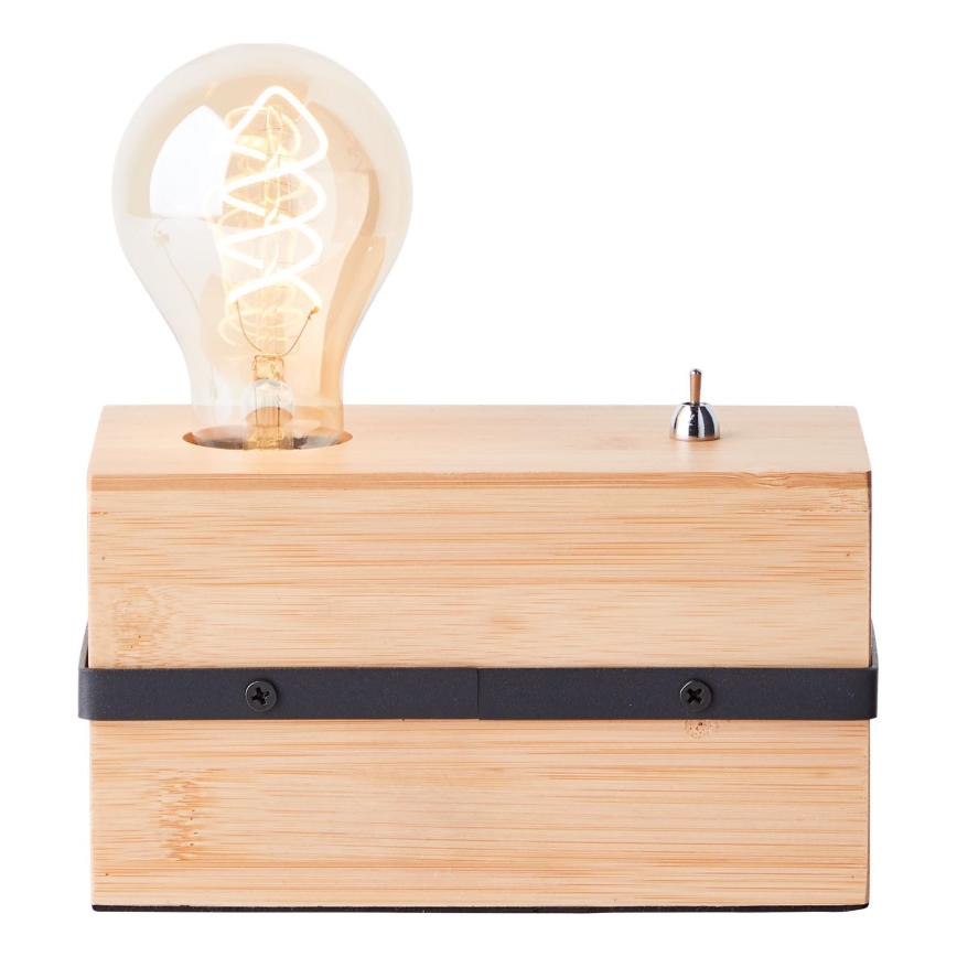 Brilliant - Candeeiro de mesa BENNY 1xE27/40W/230V bambu