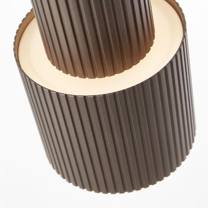 Brilliant - Candeeiro de mesa CADIZ 1xGU10/10W/230V bronze