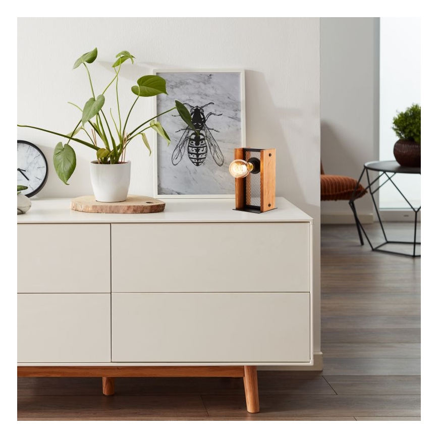 Brilliant - Candeeiro de mesa CALANDRA 1xE27/42W/230V - FSC certificado