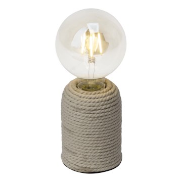 Brilliant - Candeeiro de mesa CARDU 1xE27/40W/230V bege