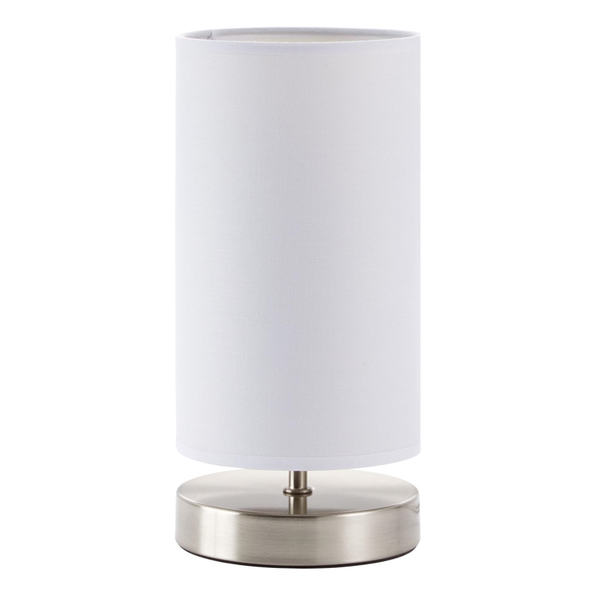 Brilliant - Candeeiro de mesa CLARIE 1xE14/40W/230V cromo fosco/branco