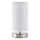 Brilliant - Candeeiro de mesa CLARIE 1xE14/40W/230V cromo fosco/branco