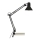 Brilliant - Candeeiro de mesa com grampo HOBBY 1xE27/40W/230V preto