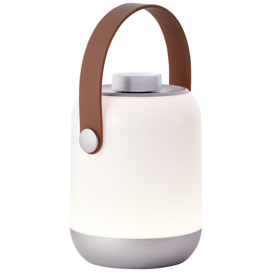 Brilliant - Candeeiro de mesa exterior LED com regulação GEMMA LED/1,9W/5V IP44 branco