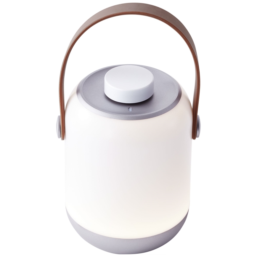 Brilliant - Candeeiro de mesa exterior LED com regulação GEMMA LED/1,9W/5V IP44 branco