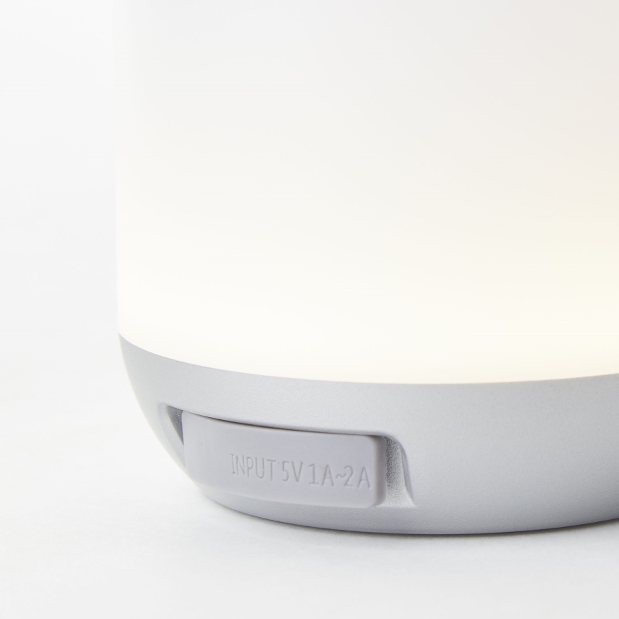 Brilliant - Candeeiro de mesa exterior LED com regulação GEMMA LED/1,9W/5V IP44 branco