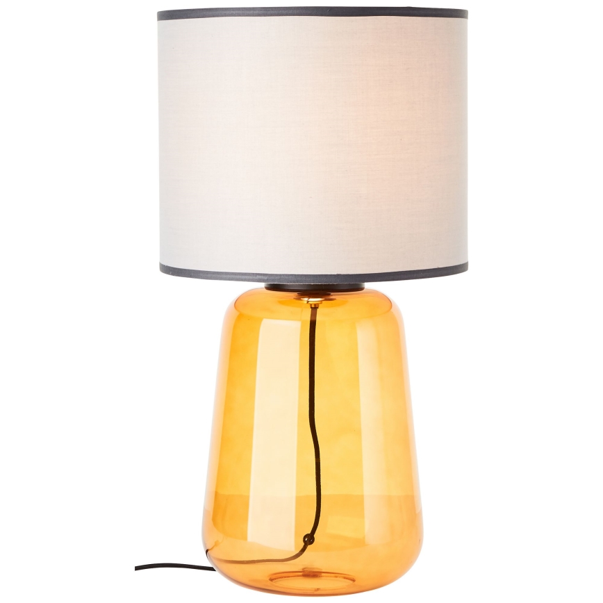 Brilliant - Candeeiro de mesa HYDRA 1xE27/60W/230V amarelo