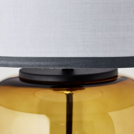 Brilliant - Candeeiro de mesa HYDRA 1xE27/60W/230V amarelo