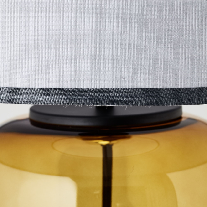 Brilliant - Candeeiro de mesa HYDRA 1xE27/60W/230V amarelo