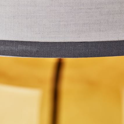 Brilliant - Candeeiro de mesa HYDRA 1xE27/60W/230V amarelo