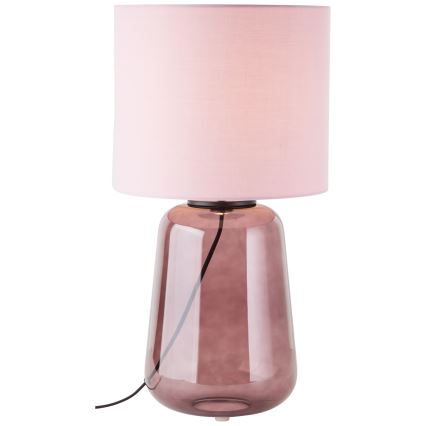 Brilliant - Candeeiro de mesa HYDRA 1xE27/60W/230V rosa