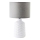 Brilliant - Candeeiro de mesa ILYSA 1xE14/40W/230V branco/cinzento
