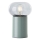 Brilliant - Candeeiro de mesa KNUT 1xE27/25W/230V verde/transparente