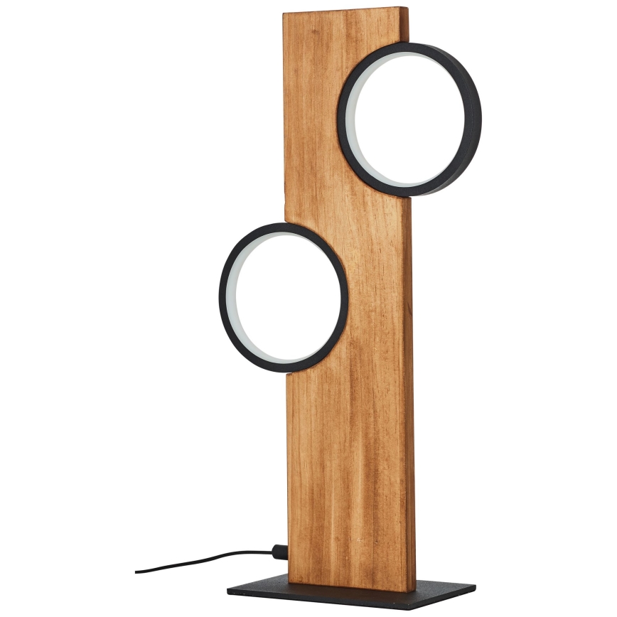 Brilliant - Candeeiro de mesa LED CHEESY LED/12W/230V pinho