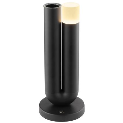 Brilliant - Candeeiro de mesa LED SAYU tátil, recarregável e regulável para exterior LED/2,5W/5V 2700K 2600 mAh IP44 preto