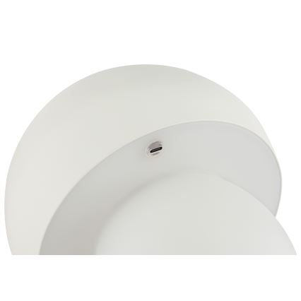 Brilliant - Lâmpada de mesa tátil recarregável LED regulável DUPIS LED/2W/5V 2700K 1800 mAh branca