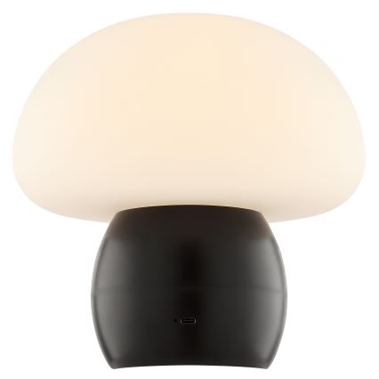 Brilliant - LED Lâmpada de Mesa Tátil Recarregável Dimerizável DUPIS LED/2W/5V 2700K 1800 mAh preta
