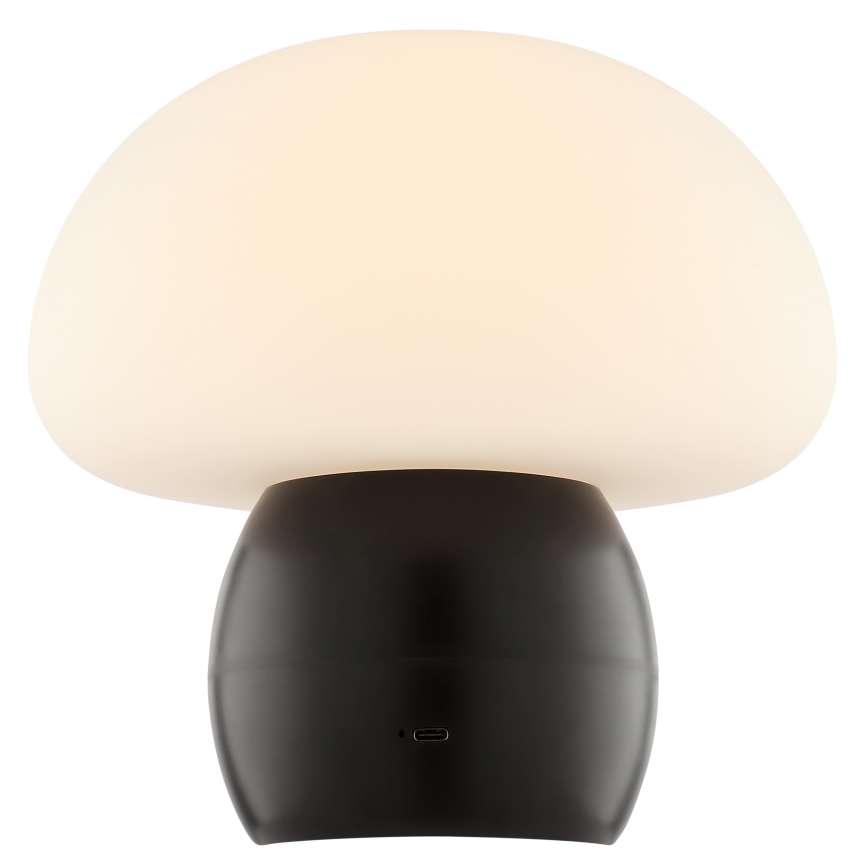 Brilliant - LED Lâmpada de Mesa Tátil Recarregável Dimerizável DUPIS LED/2W/5V 2700K 1800 mAh preta