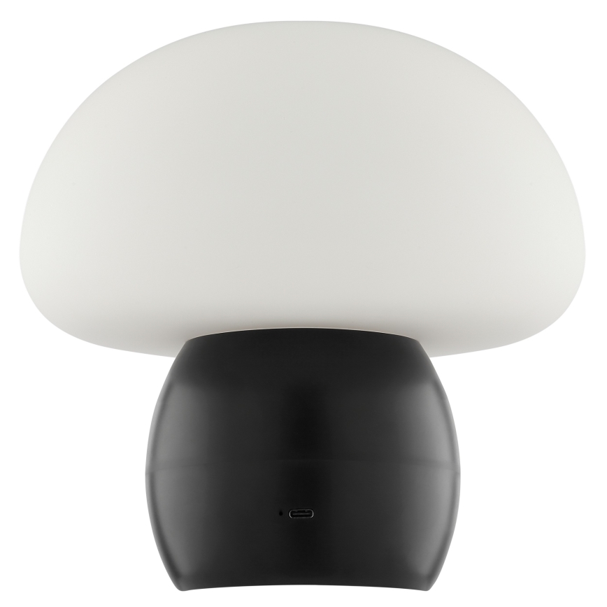 Brilliant - LED Lâmpada de Mesa Tátil Recarregável Dimerizável DUPIS LED/2W/5V 2700K 1800 mAh preta