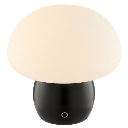 Brilliant - LED Lâmpada de Mesa Tátil Recarregável Dimerizável DUPIS LED/2W/5V 2700K 1800 mAh preta