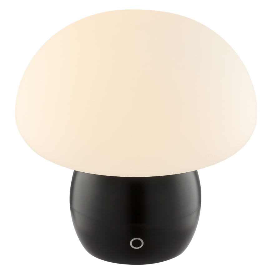 Brilliant - LED Lâmpada de Mesa Tátil Recarregável Dimerizável DUPIS LED/2W/5V 2700K 1800 mAh preta