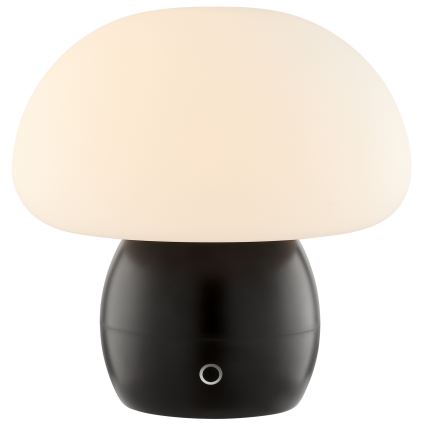 Brilliant - LED Lâmpada de Mesa Tátil Recarregável Dimerizável DUPIS LED/2W/5V 2700K 1800 mAh preta