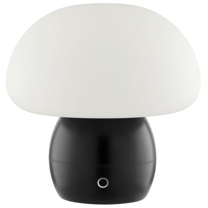 Brilliant - LED Lâmpada de Mesa Tátil Recarregável Dimerizável DUPIS LED/2W/5V 2700K 1800 mAh preta