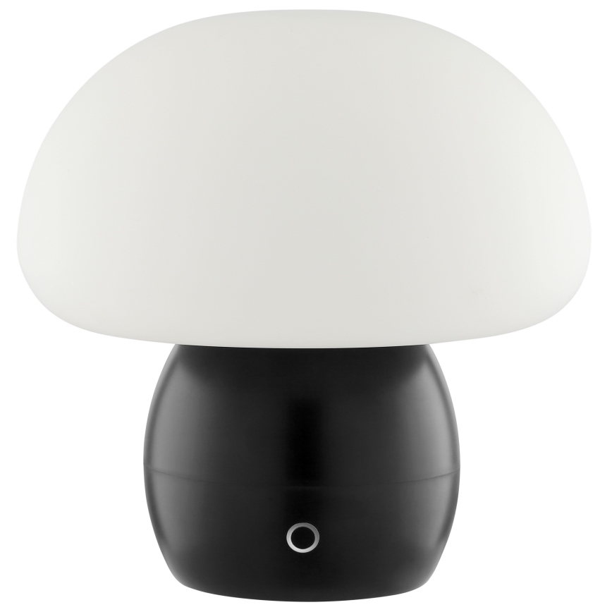 Brilliant - LED Lâmpada de Mesa Tátil Recarregável Dimerizável DUPIS LED/2W/5V 2700K 1800 mAh preta