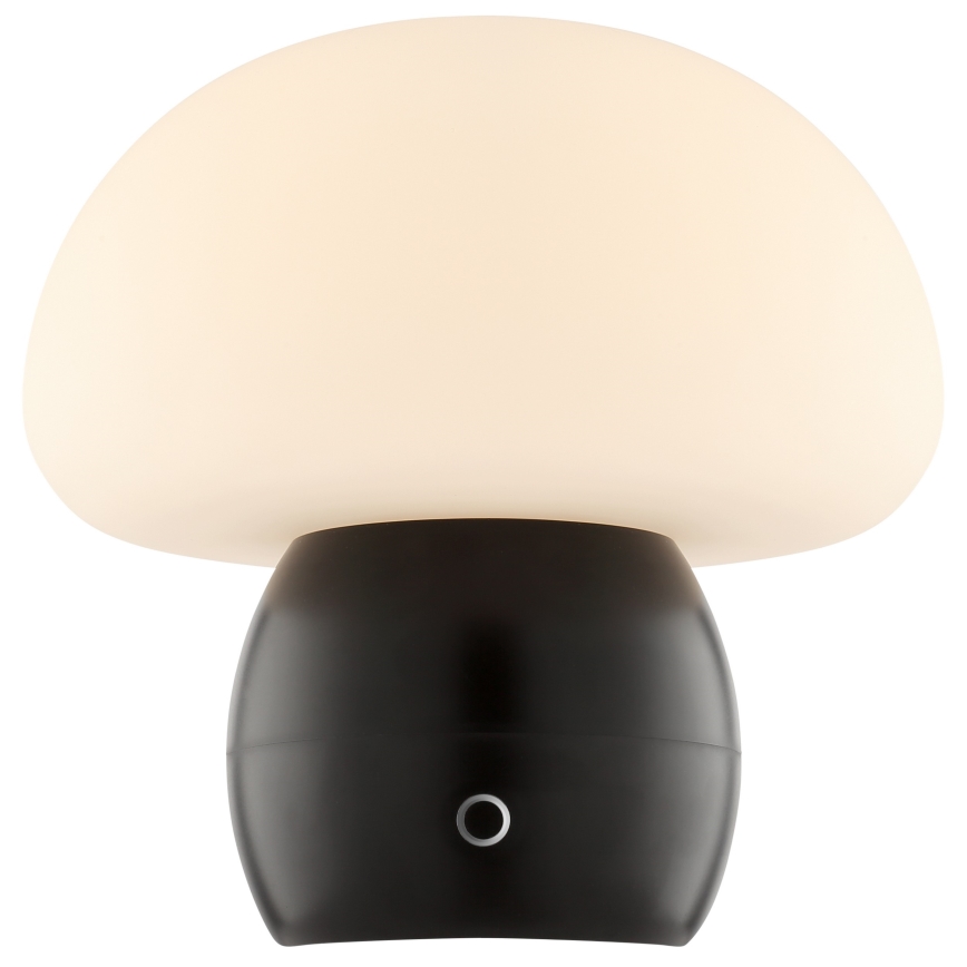 Brilliant - LED Lâmpada de Mesa Tátil Recarregável Dimerizável DUPIS LED/2W/5V 2700K 1800 mAh preta