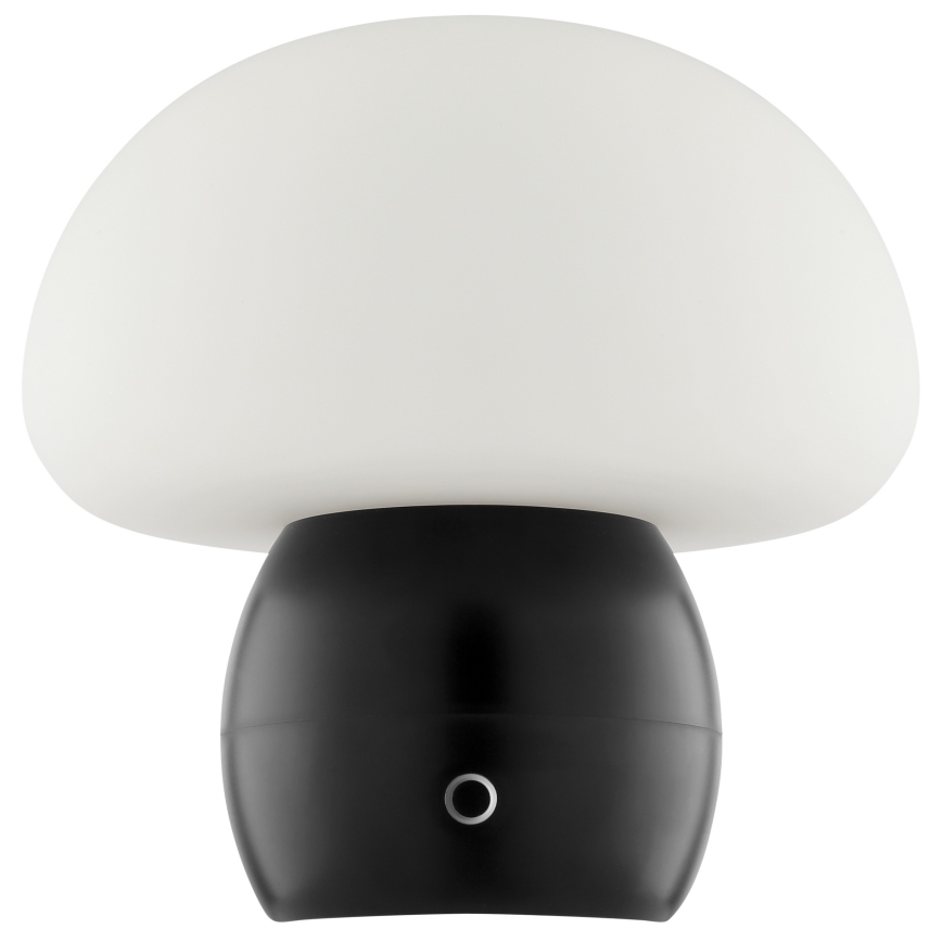 Brilliant - LED Lâmpada de Mesa Tátil Recarregável Dimerizável DUPIS LED/2W/5V 2700K 1800 mAh preta