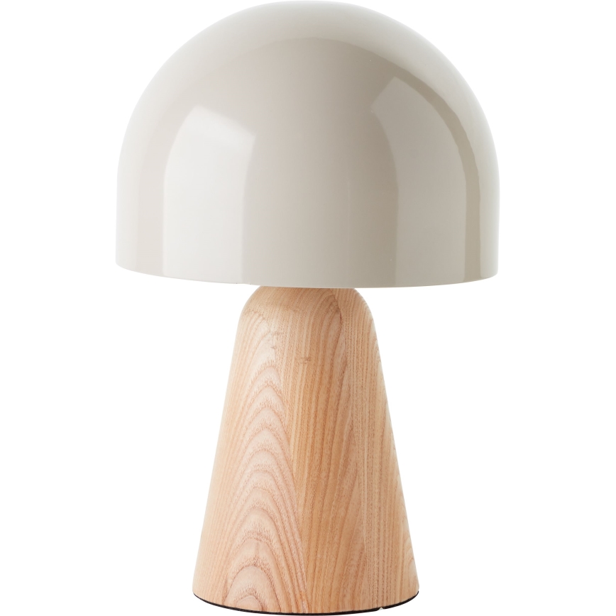 Brilliant - Candeeiro de mesa NALAM 1xE14/40W/230V bege/cinza