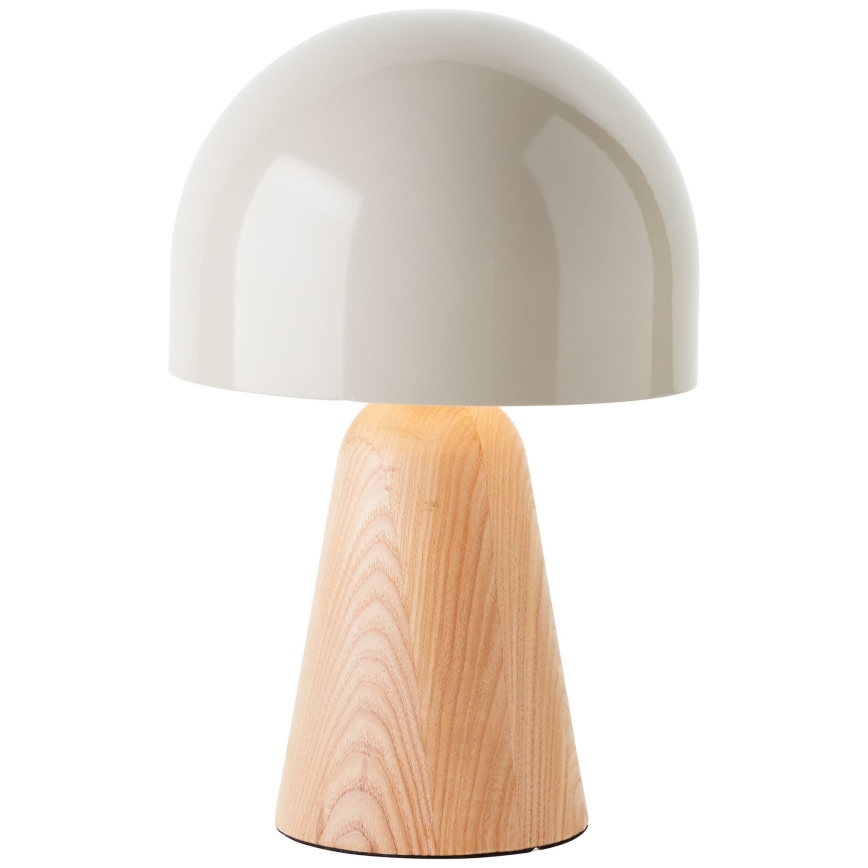 Brilliant - Candeeiro de mesa NALAM 1xE14/40W/230V bege/cinza