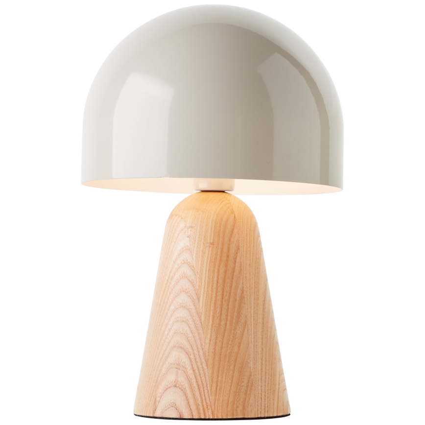 Brilliant - Candeeiro de mesa NALAM 1xE14/40W/230V bege/cinza