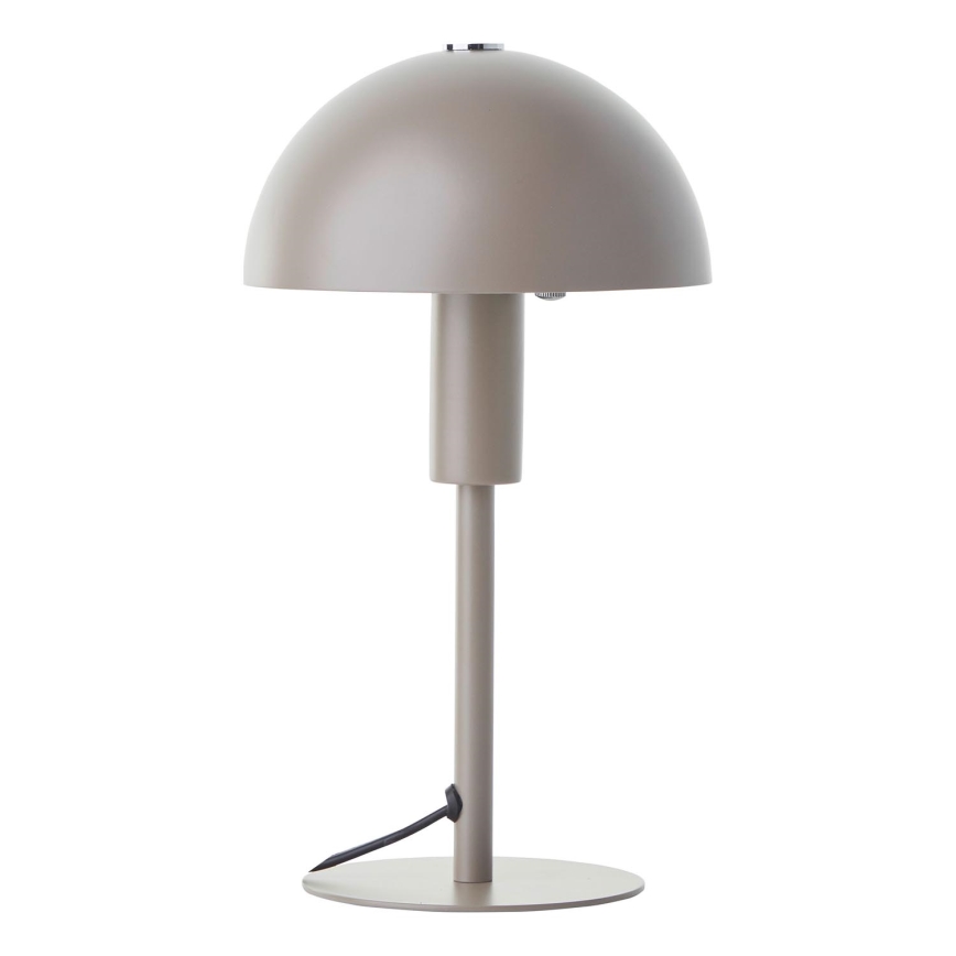 Brilliant - Candeeiro de mesa PETITE 1xE14/28W/230V cinzento