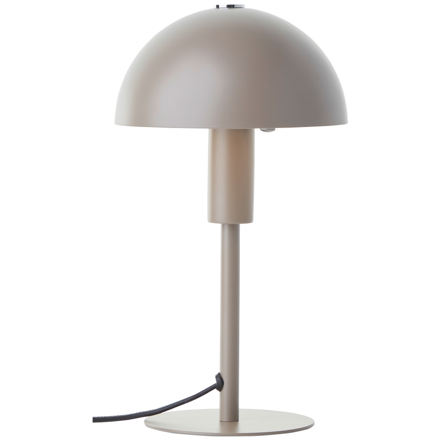 Brilliant - Candeeiro de mesa PETITE 1xE14/28W/230V cinzento