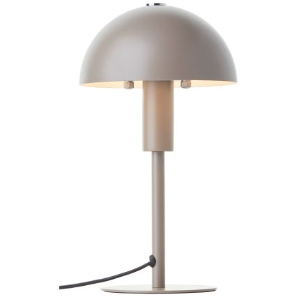 Brilliant - Candeeiro de mesa PETITE 1xE14/28W/230V cinzento
