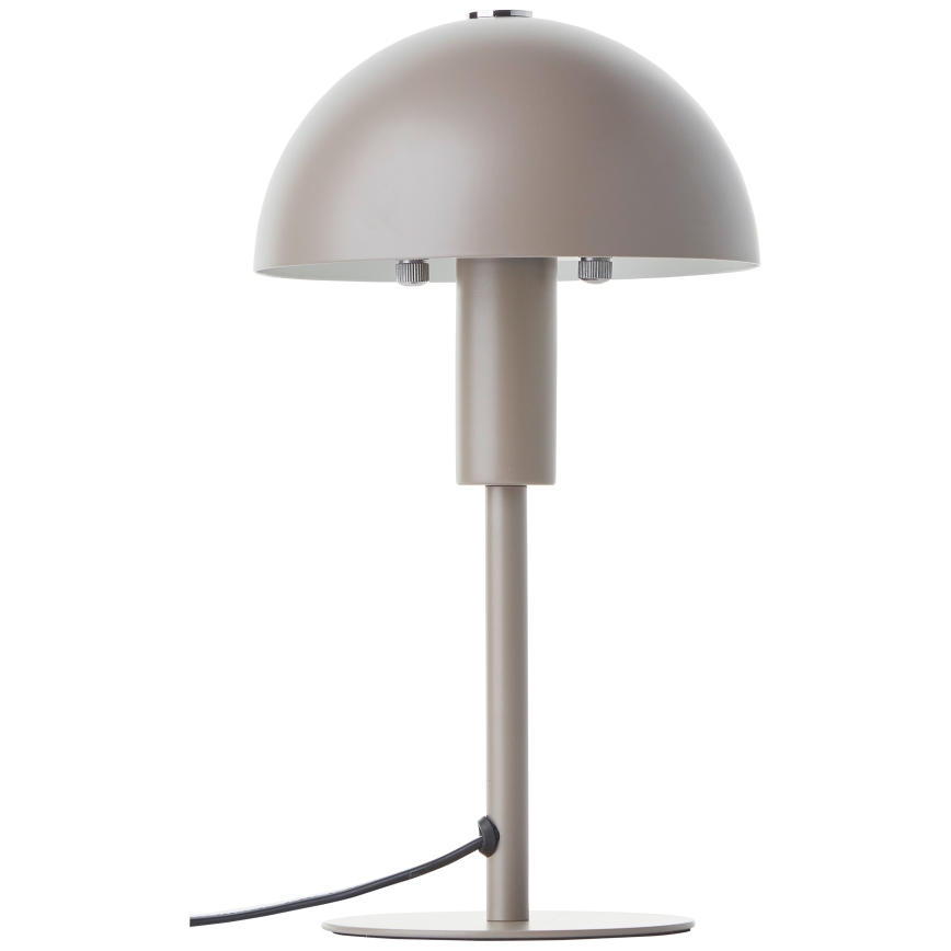 Brilliant - Candeeiro de mesa PETITE 1xE14/28W/230V cinzento