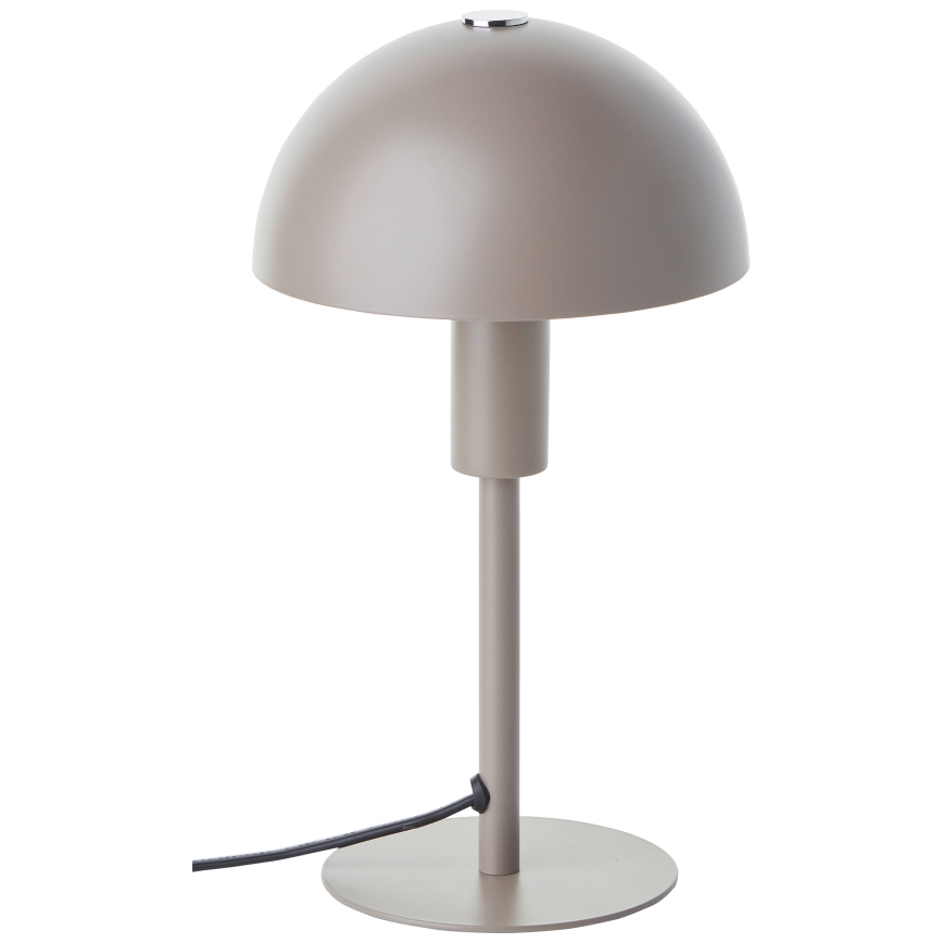 Brilliant - Candeeiro de mesa PETITE 1xE14/28W/230V cinzento