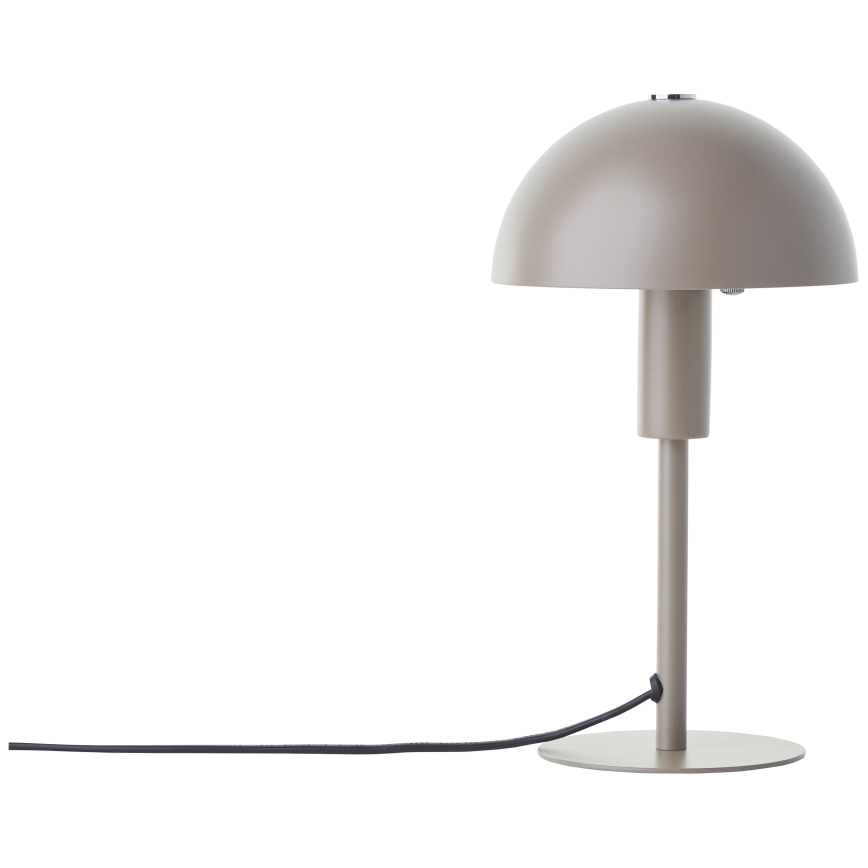 Brilliant - Candeeiro de mesa PETITE 1xE14/28W/230V cinzento