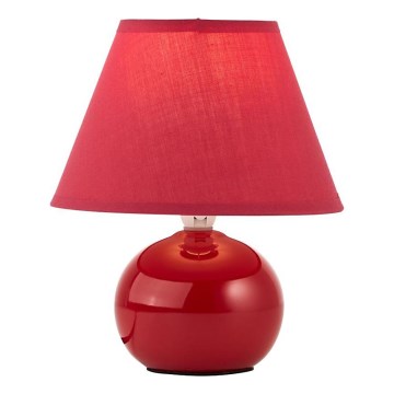 Brilliant - Candeeiro de mesa PRIMO 1xE14/40W/230V cerâmica/vermelho