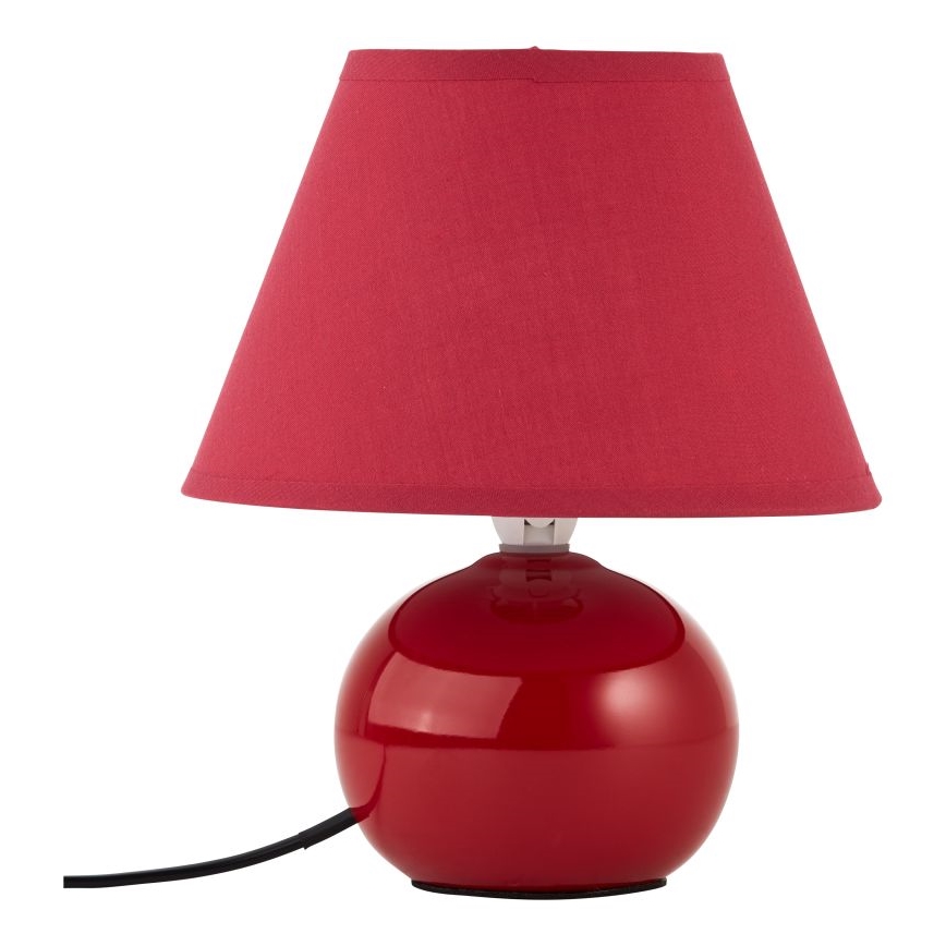 Brilliant - Candeeiro de mesa PRIMO 1xE14/40W/230V cerâmica/vermelho