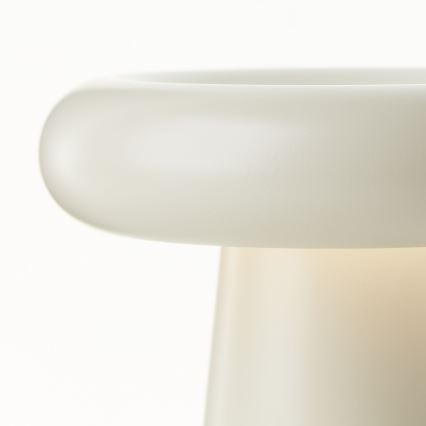 Brilliant - Candeeiro de mesa táctil LED com regulação MUFFIN LED/3W/5V USB IP44 creme