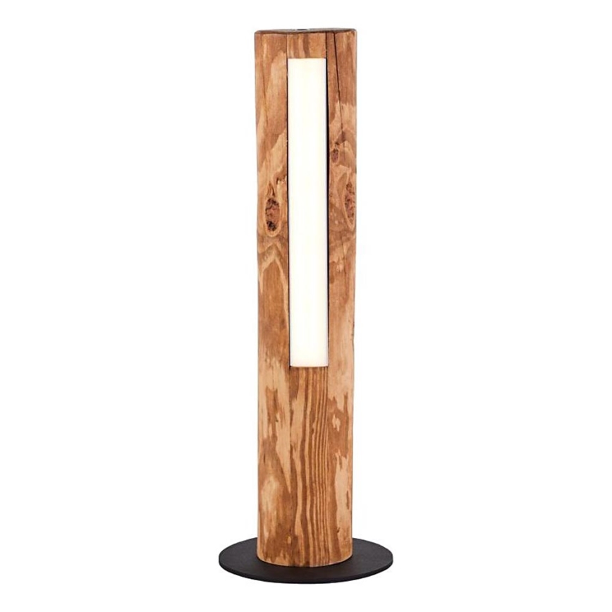 Brilliant - Candeeiro de mesa táctil LED com regulação ODUN LED/8W/230V pinho