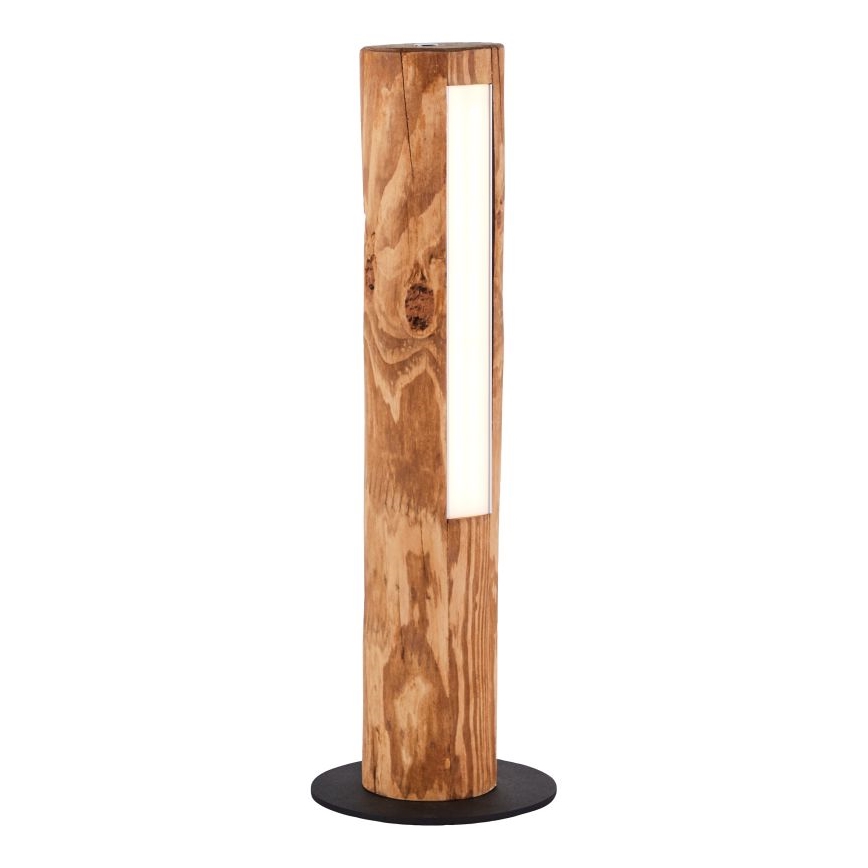 Brilliant - Candeeiro de mesa táctil LED com regulação ODUN LED/8W/230V pinho