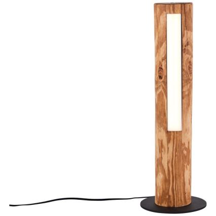 Brilliant - Candeeiro de mesa táctil LED com regulação ODUN LED/8W/230V pinho